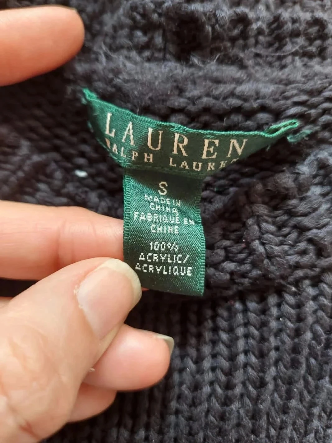 Ralph Lauren gebreid vest Maat S – photo 9